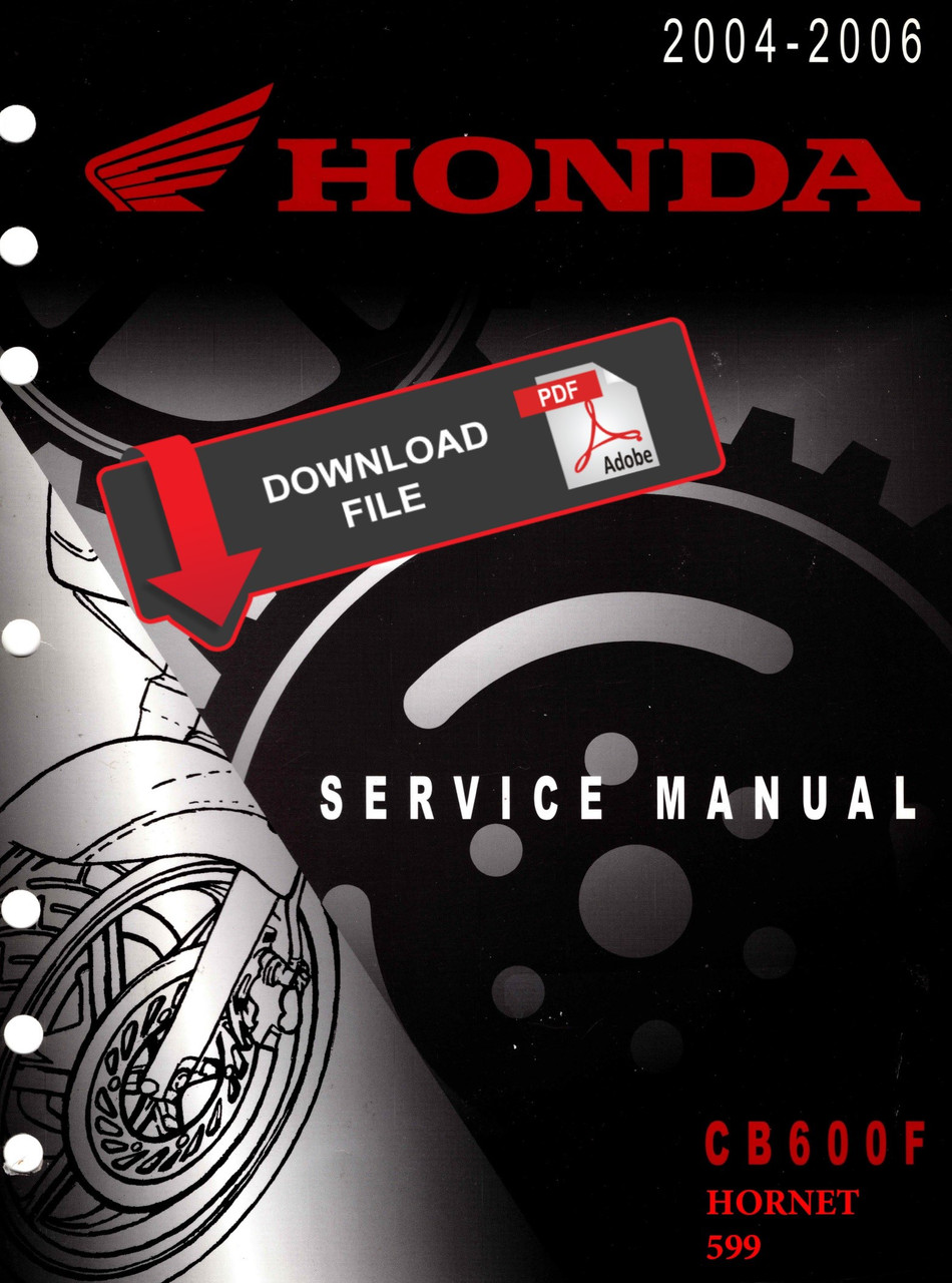 HONDA HORNET サービスマニュアル HONDA HORNET (600) サービスマニュアル - メルカリ