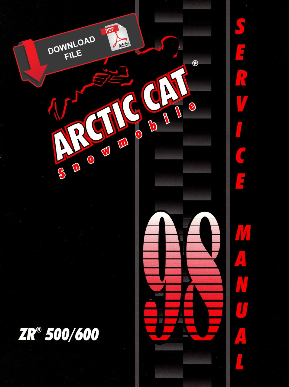 Arctic Cat 1998 ZR 600 Snowmobile Service Manual