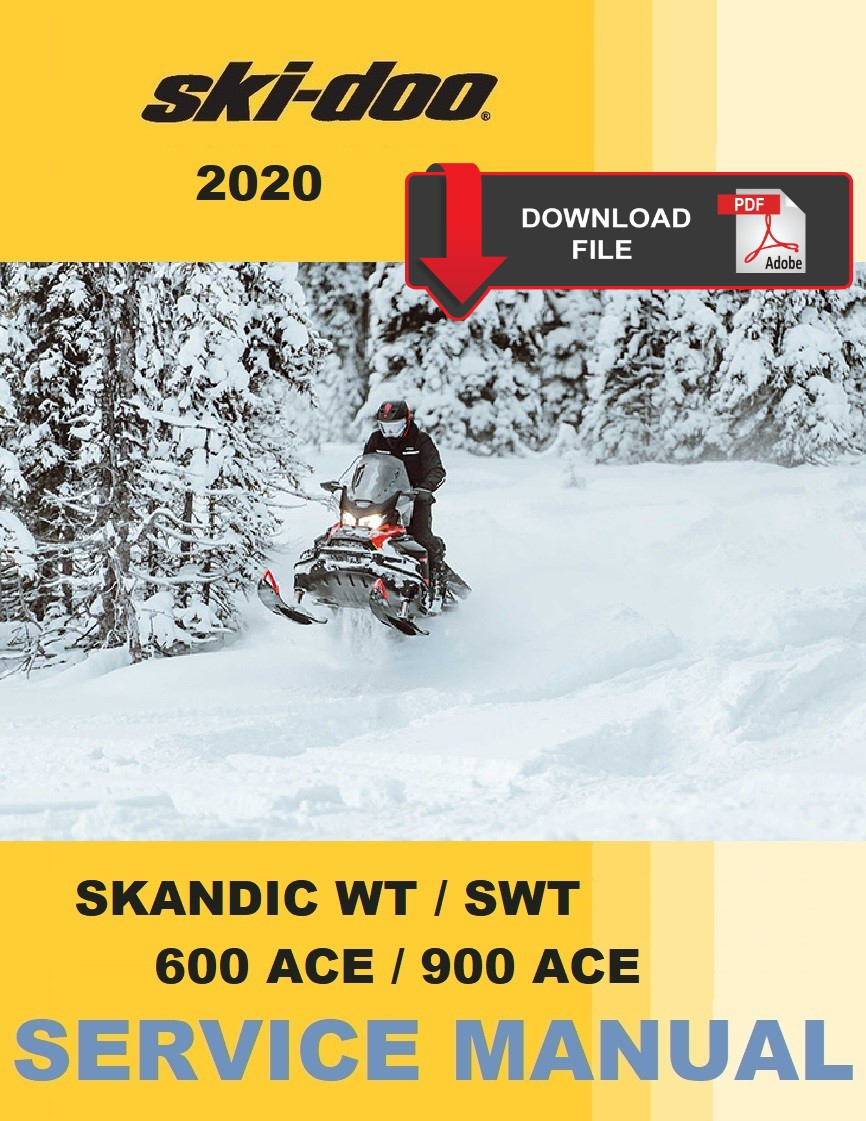 Ski-Doo 2020 Skandic SWT 900 ACE Snowmobiles Service Manual