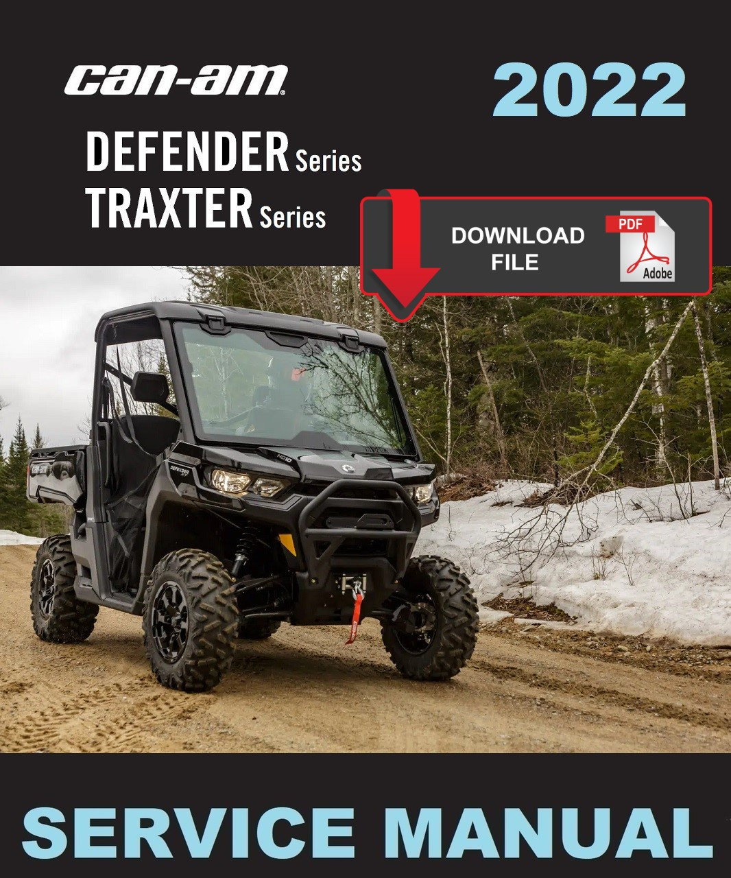 とにー Can-Am 2022 Traxter HD10 Service Manual