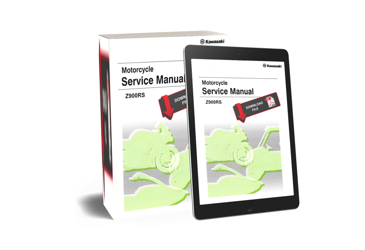 Service Manual Kawasaki 2022 Z900RS SE Repair