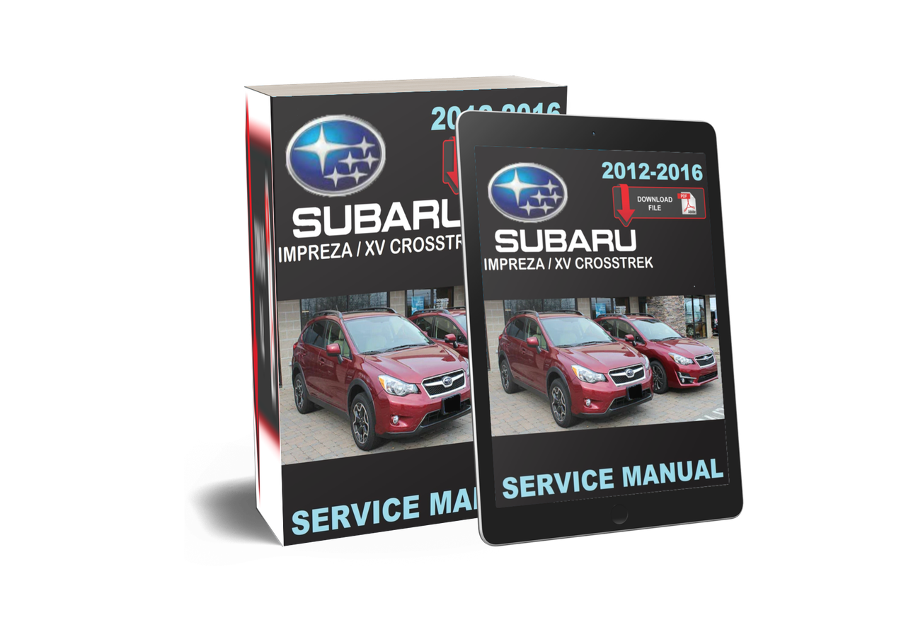 Subaru 2016 Impreza Sport Service Manual