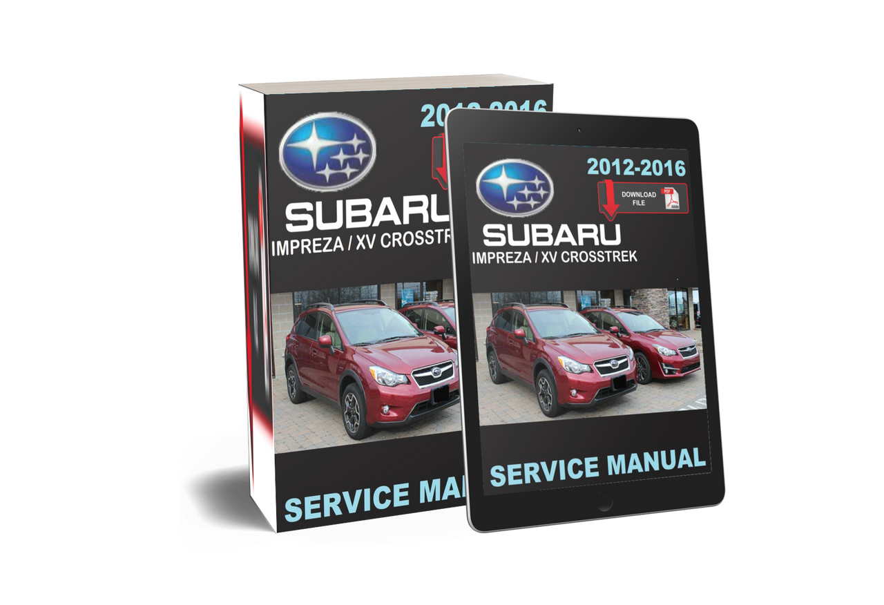 2016 SUBARU IMPREZA SERVICE MANUAL PDF visual data 5