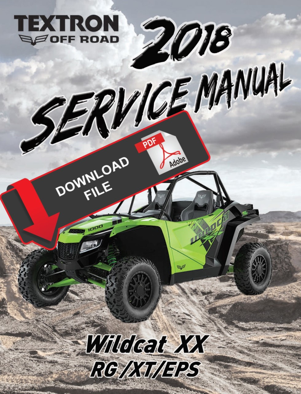 Arctic Cat Textron 2018 Wildcat Xx Service Manual