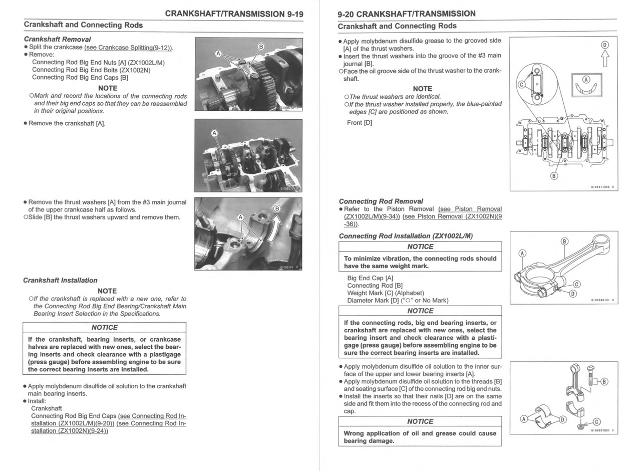 Service Manual Kawasaki 2022 Ninja ZX-10R Repair