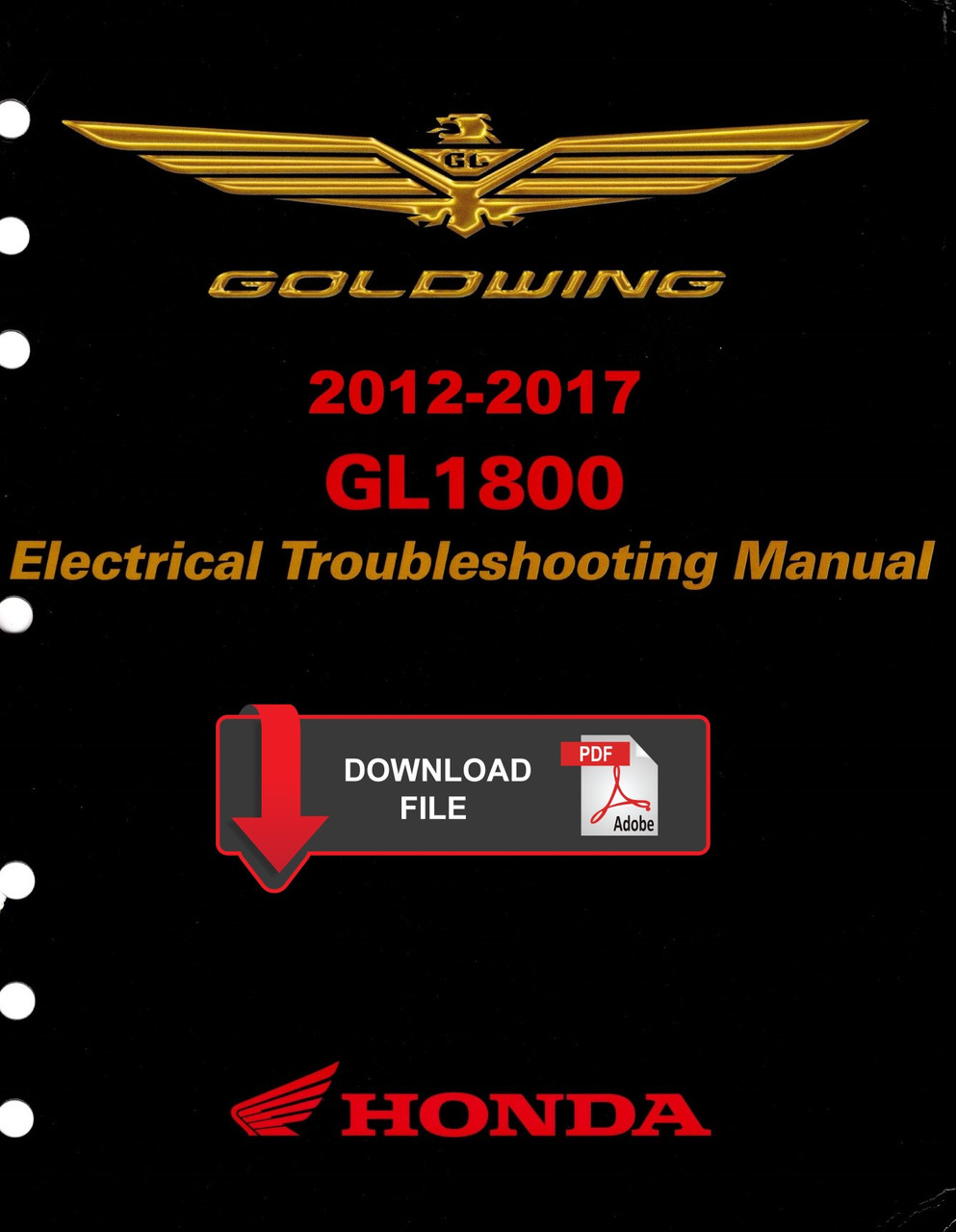 Honda 2014 Goldwing 1800 Electrical Troubleshooting Manual