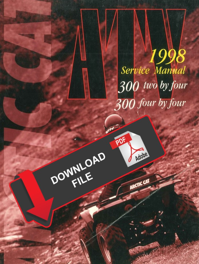 Arctic Cat 1998 300 4x4 ATV Service Manual
