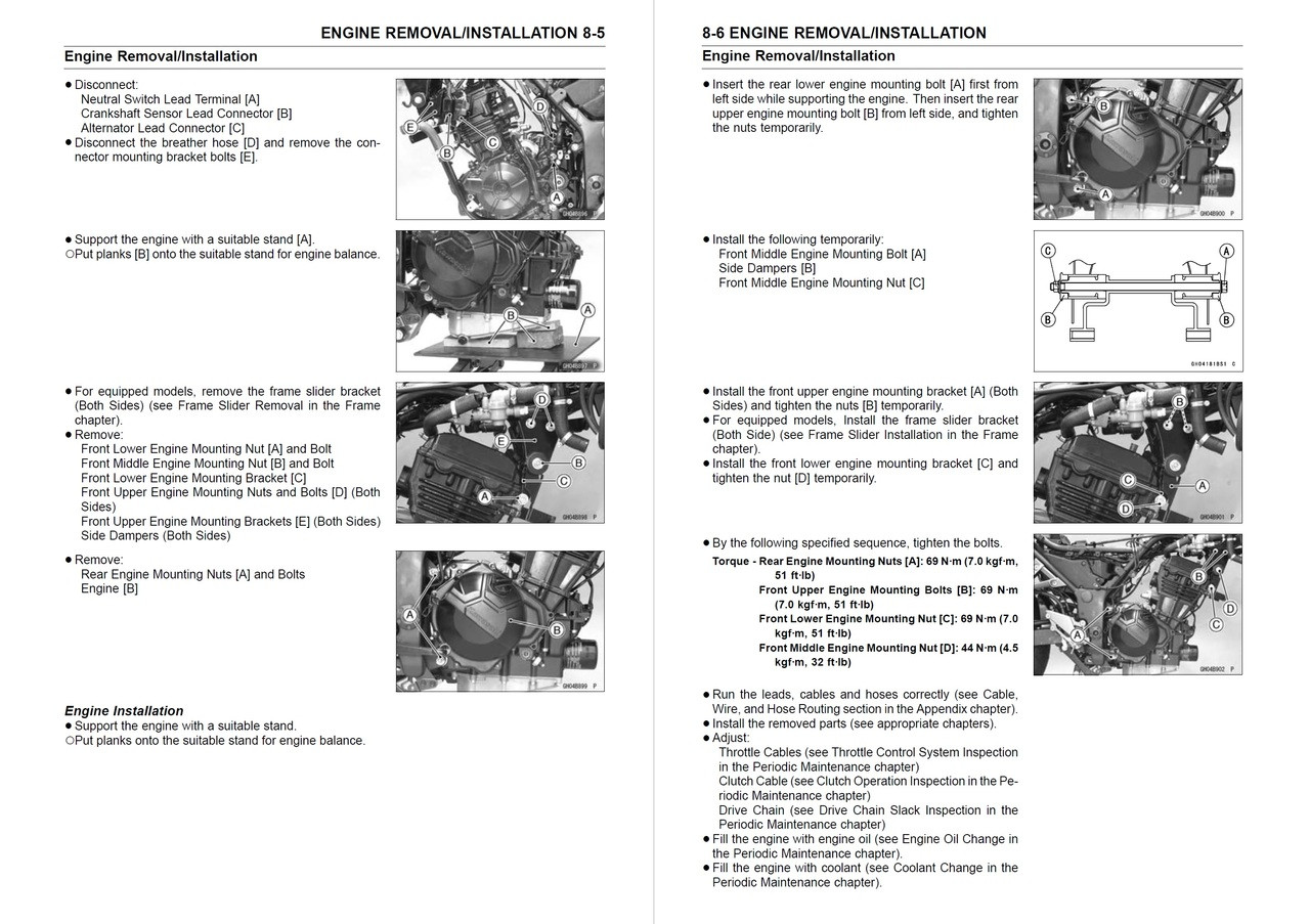 Kawasaki 2016 Ninja 300 Service Manual