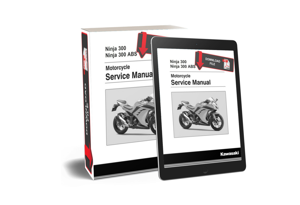 Service Manual Kawasaki 2017 Ninja 300 Repair