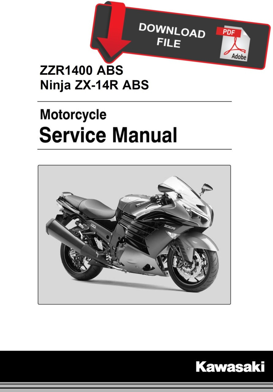 Kawasaki 2016 Ninja Zzr1400 Abs Service Manual
