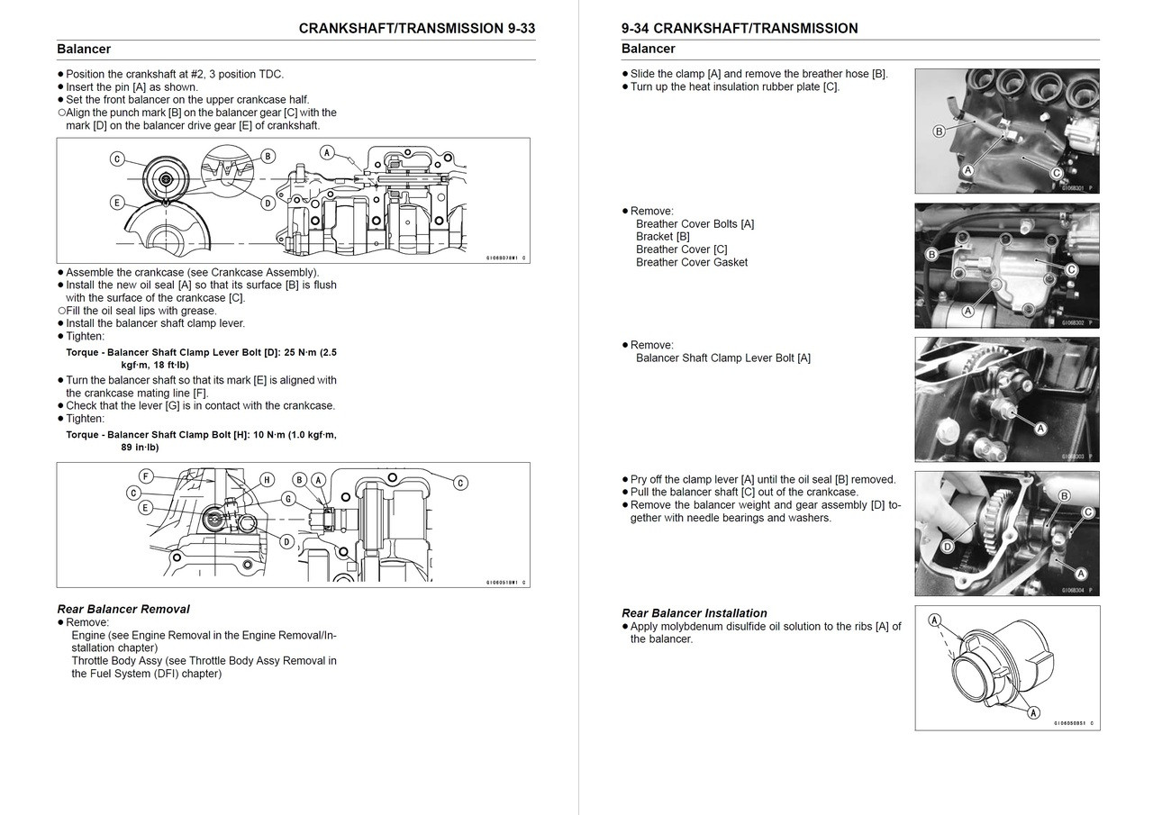 Service Manual Kawasaki 2017 Ninja ZX-14R ABS Repair