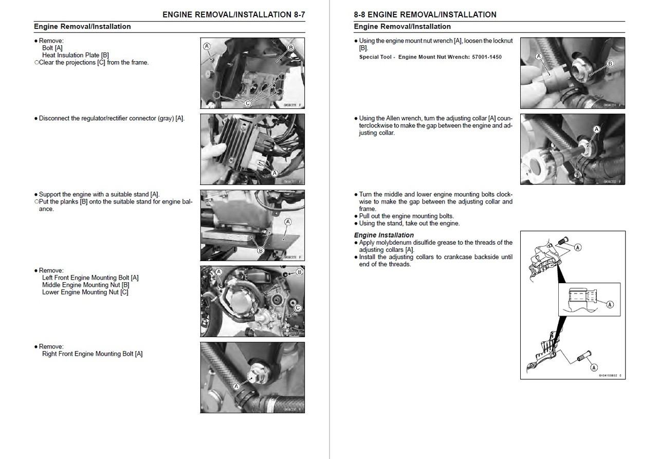 Service Manual Kawasaki 2017 Ninja ZX-10R Repair