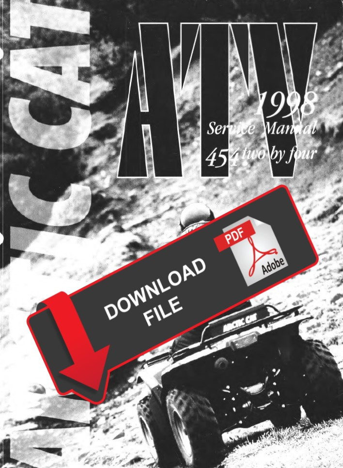 Arctic Cat 1998 454 2x4 ATV Service Manual