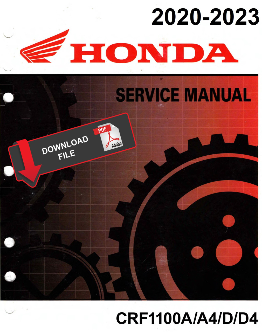 Honda 2023 Africa Twin Adventure Sports ES Service Manual