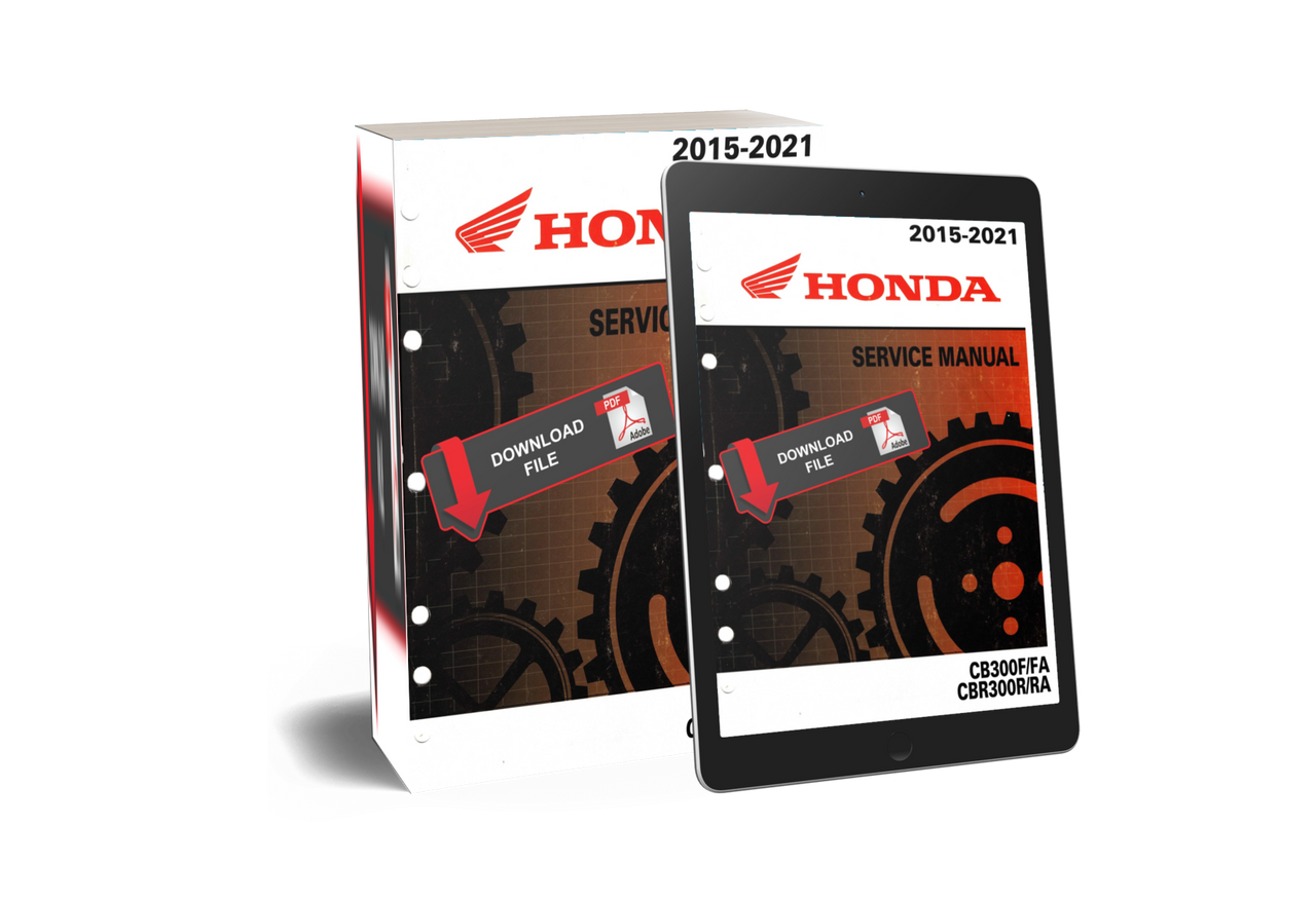 Honda 2021 CBR300R Service Manual