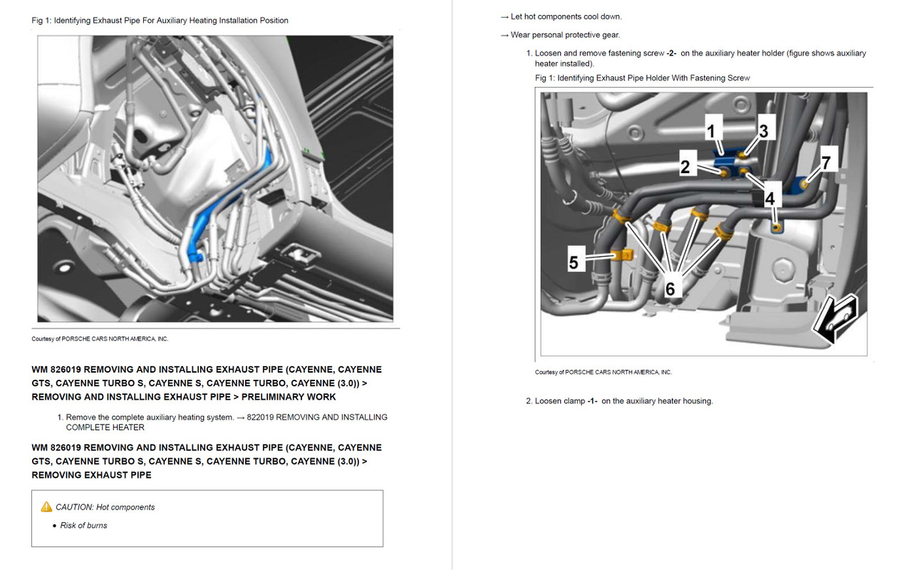 Porsche 2018 Cayenne Turbo S 4.8L Service Manual