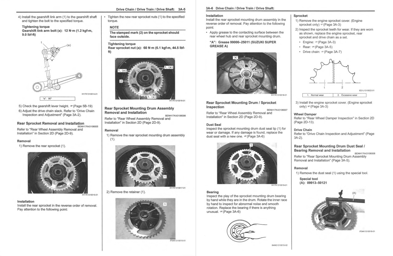 Suzuki 2017 GSX-R 1000R Service Manual