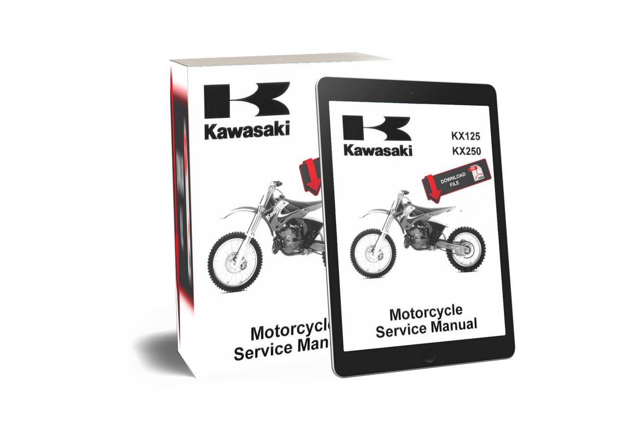 Service Manual Kawasaki 1999 KX250 Repair