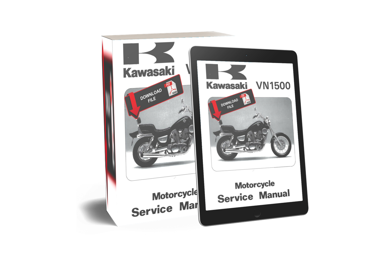 Service Manual Kawasaki 1993 Vulcan VN1500 Repair