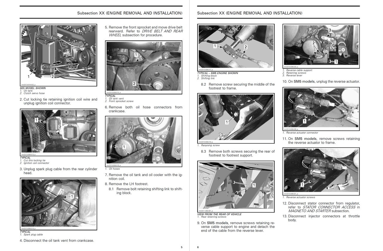 2013 CAN AM SPYDER OWNERS MANUAL PDF visual data 5
