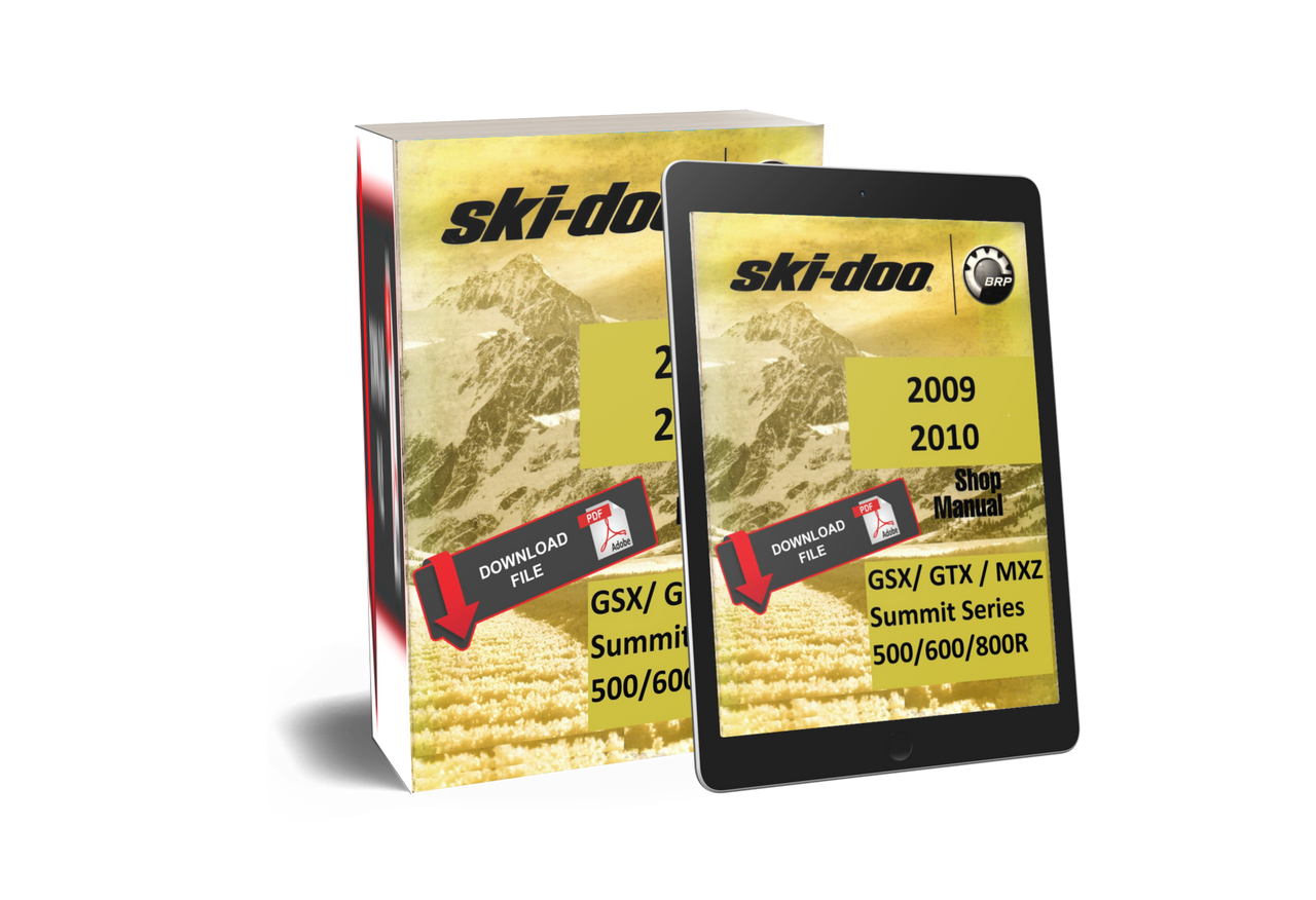 Ski-Doo 2009 MX Z X 800R Power Tek Service Manual