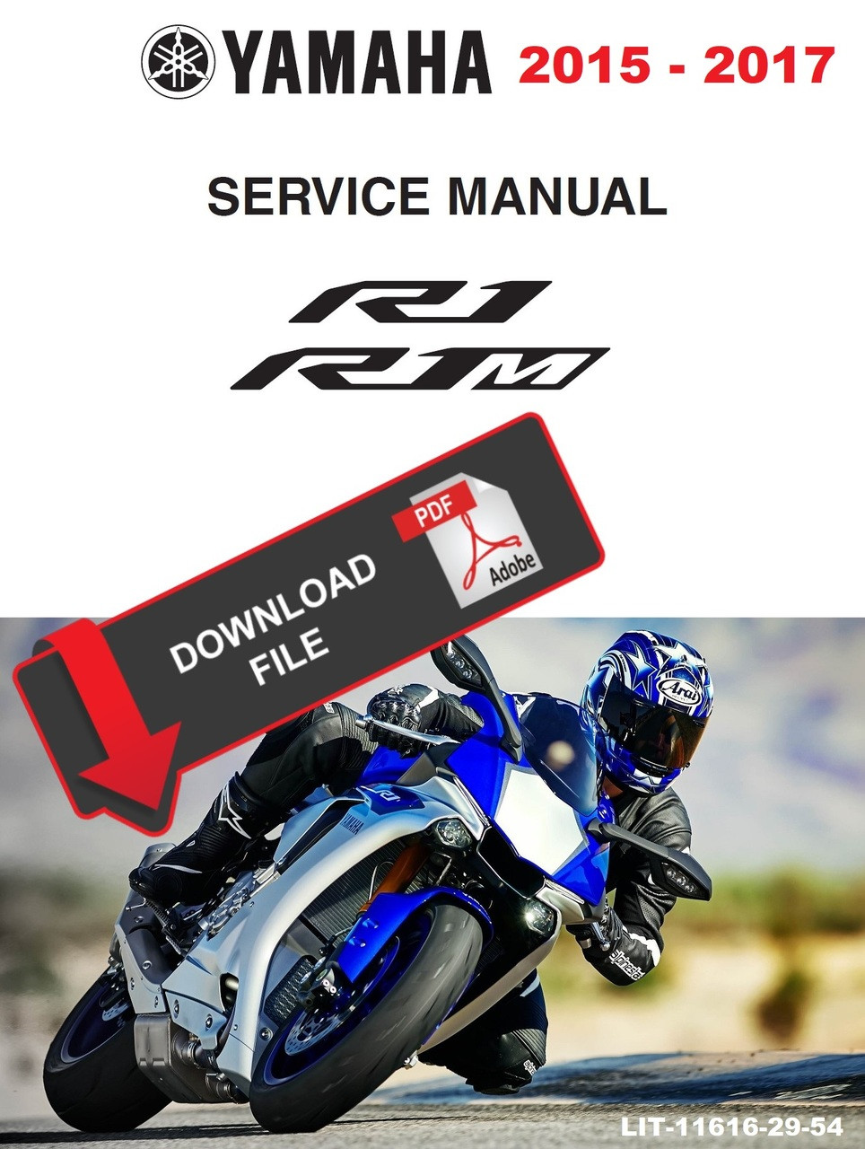 YAMAHA サービスマニュアル YZF-R1/YZF-1M ('20) Yamaha 2016 YZF-R1 Service Manual