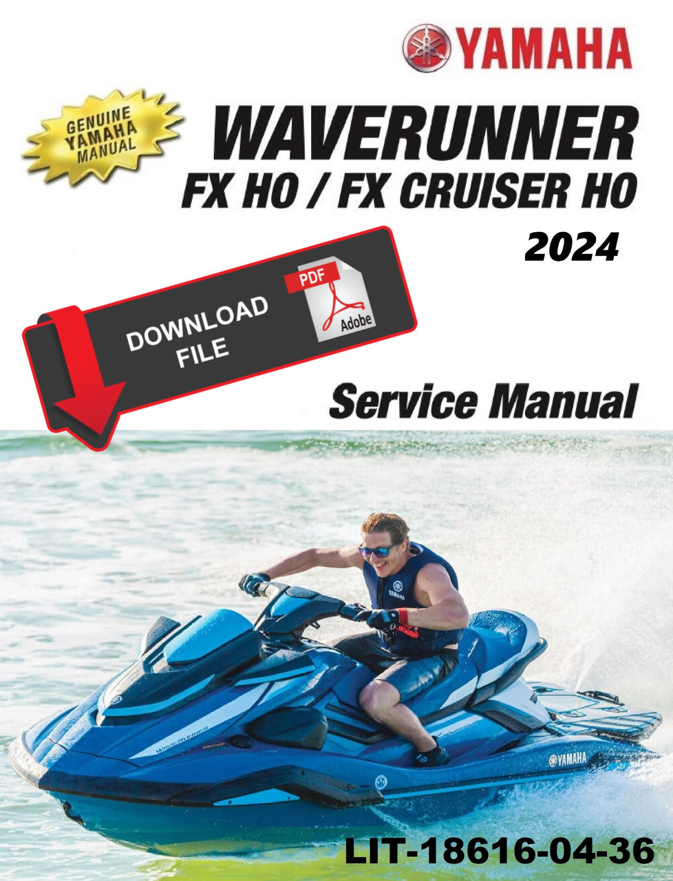 Yamaha 2024 Waverunner FX Cruiser HO Service Manual
