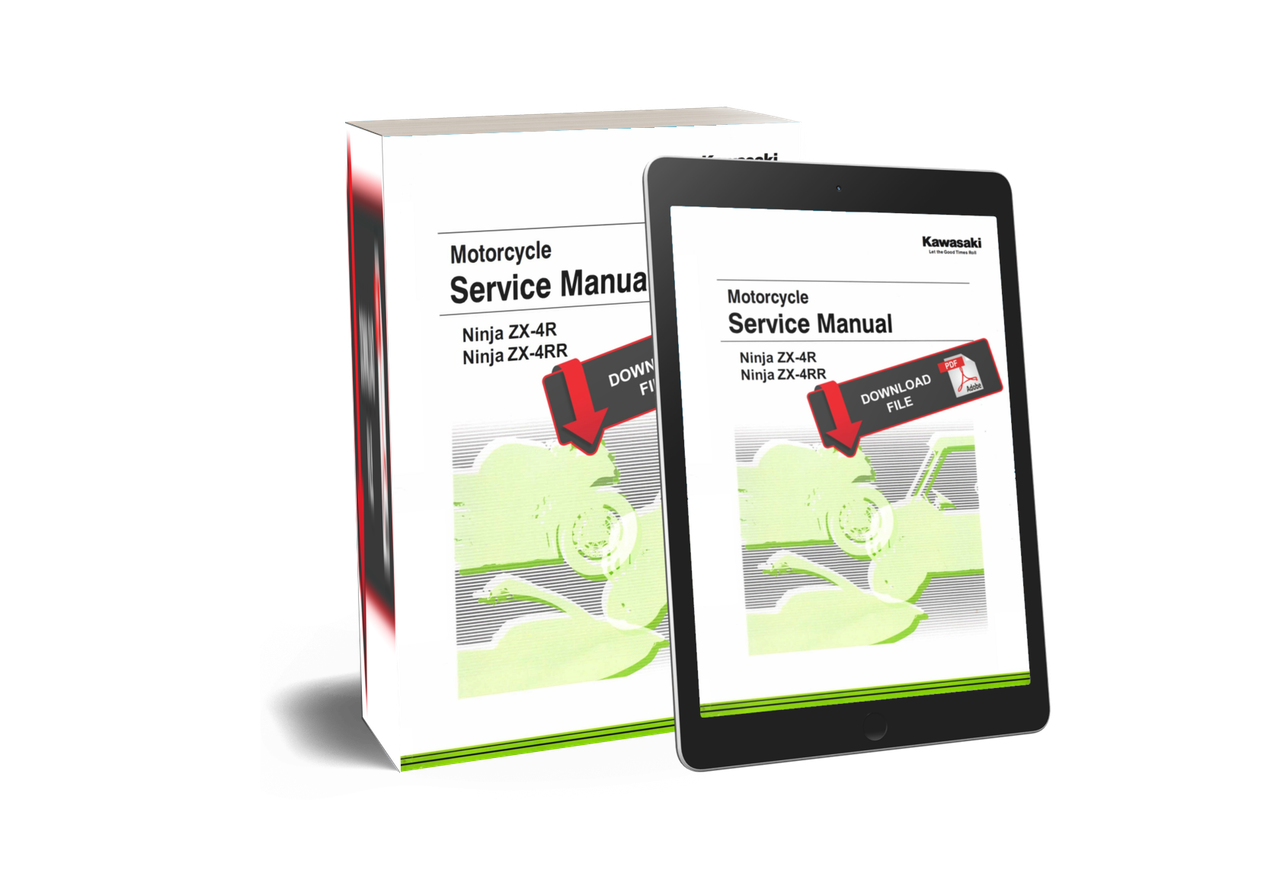 Service Manual Kawasaki 2023 ZX400 Repair