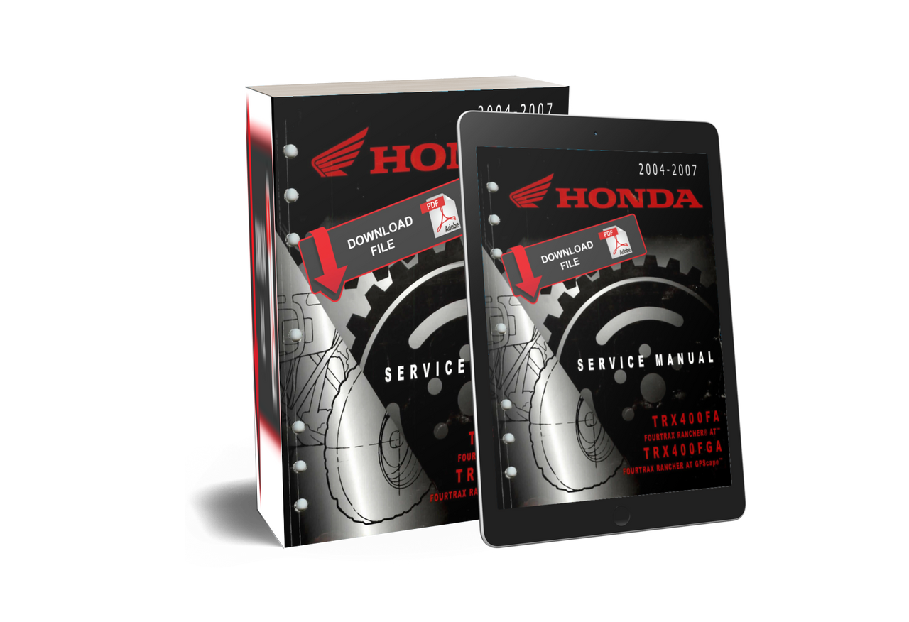 Honda 2007 FourTrax Rancher AT 400 ATV Service Manual