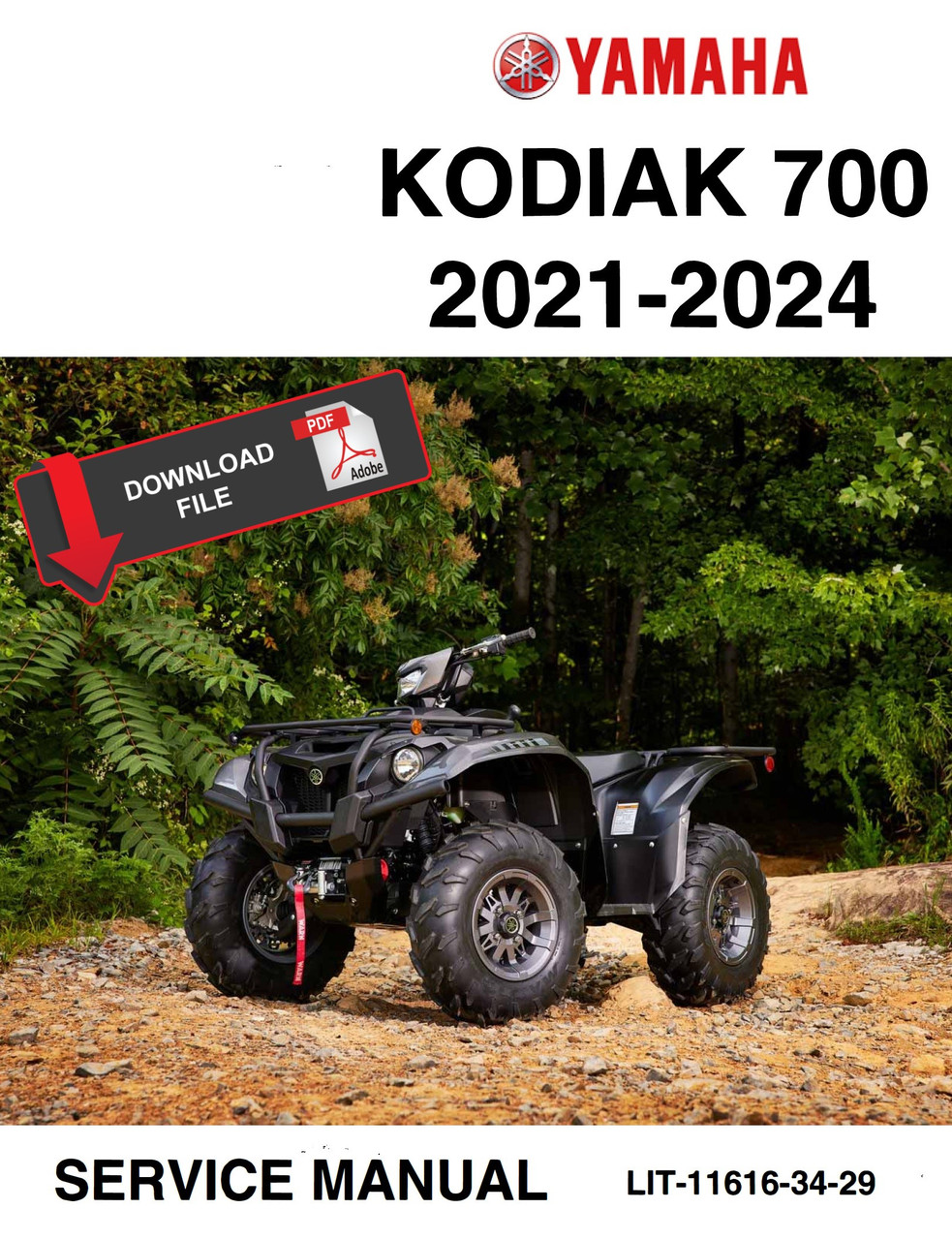Yamaha 2024 Kodiak 700 EPS 4WD Service Manual
