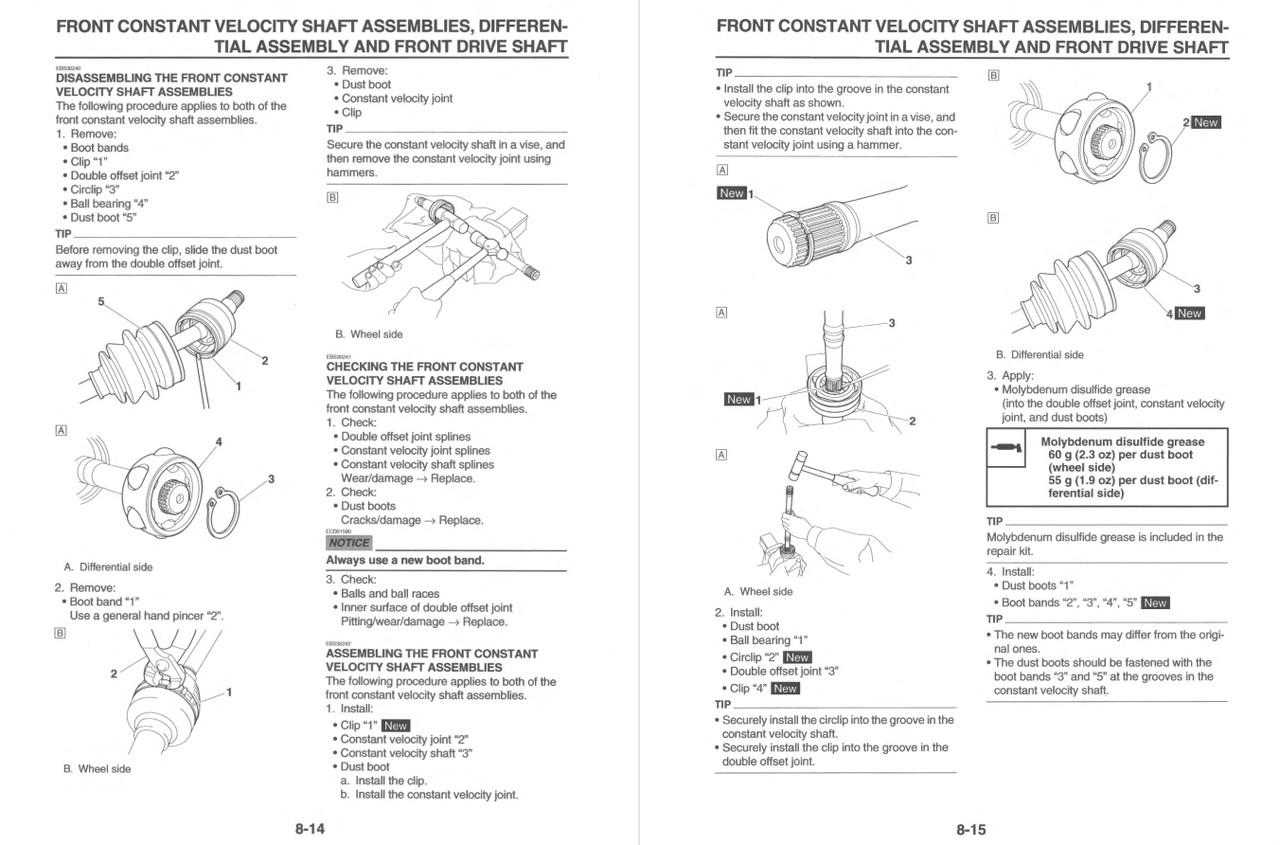 Yamaha 2024 Kodiak 700 EPS SE 4WD Service Manual