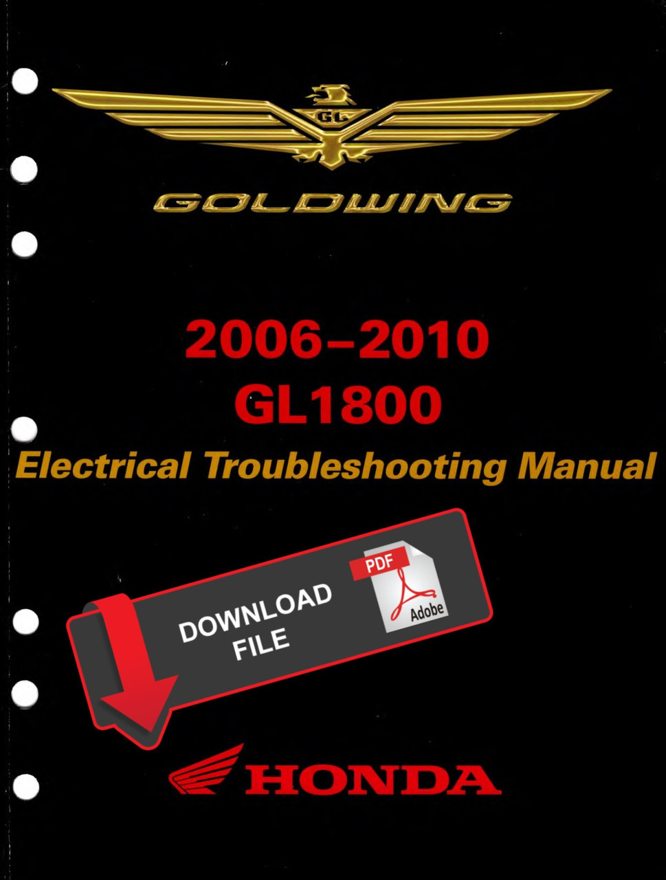 Honda 2010 Goldwing 1800 Electrical Troubleshooting Manual