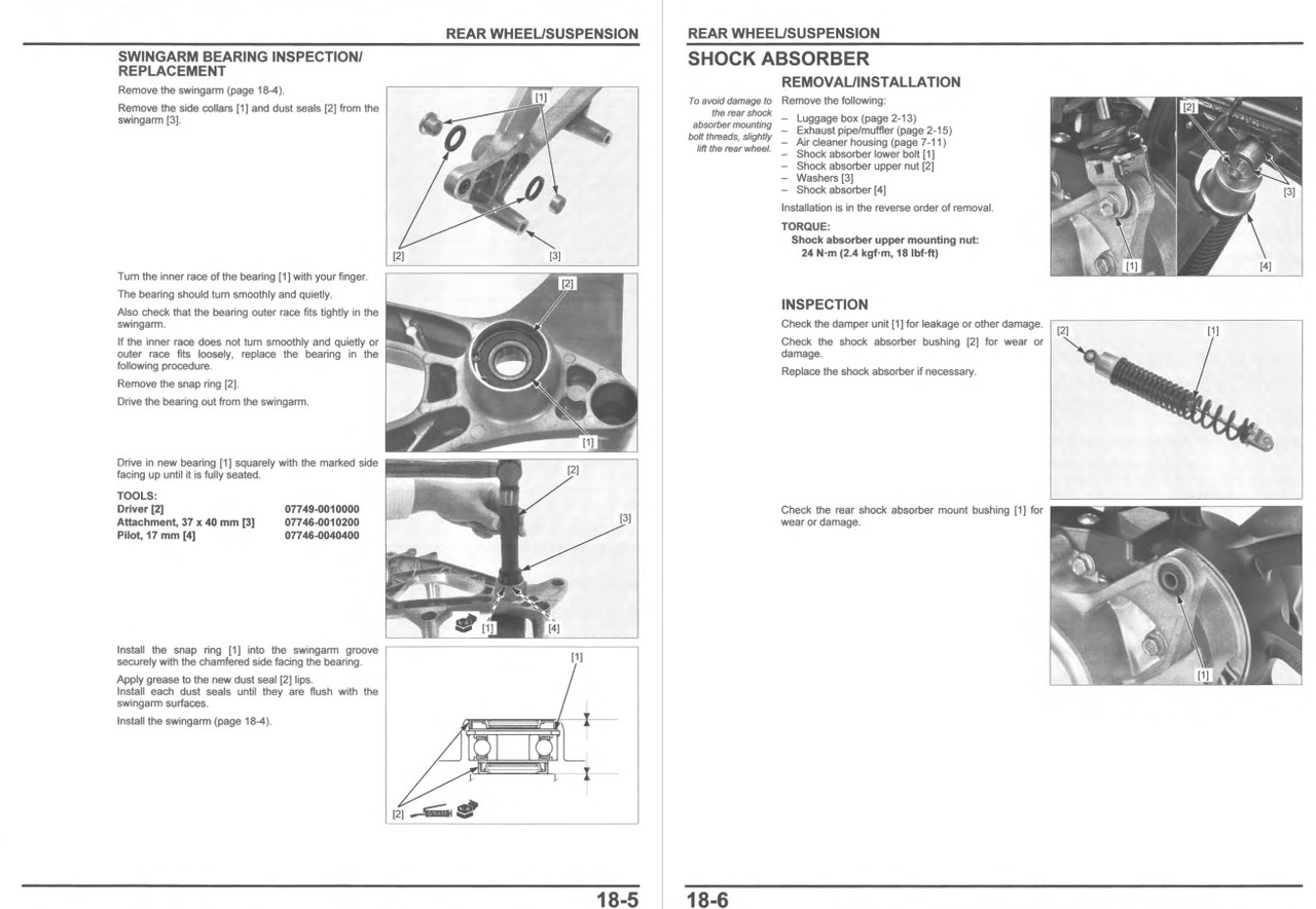 ホンダ PCX150 サービスマニュアル Service Manual Honda 2020 PCX 150 Repair