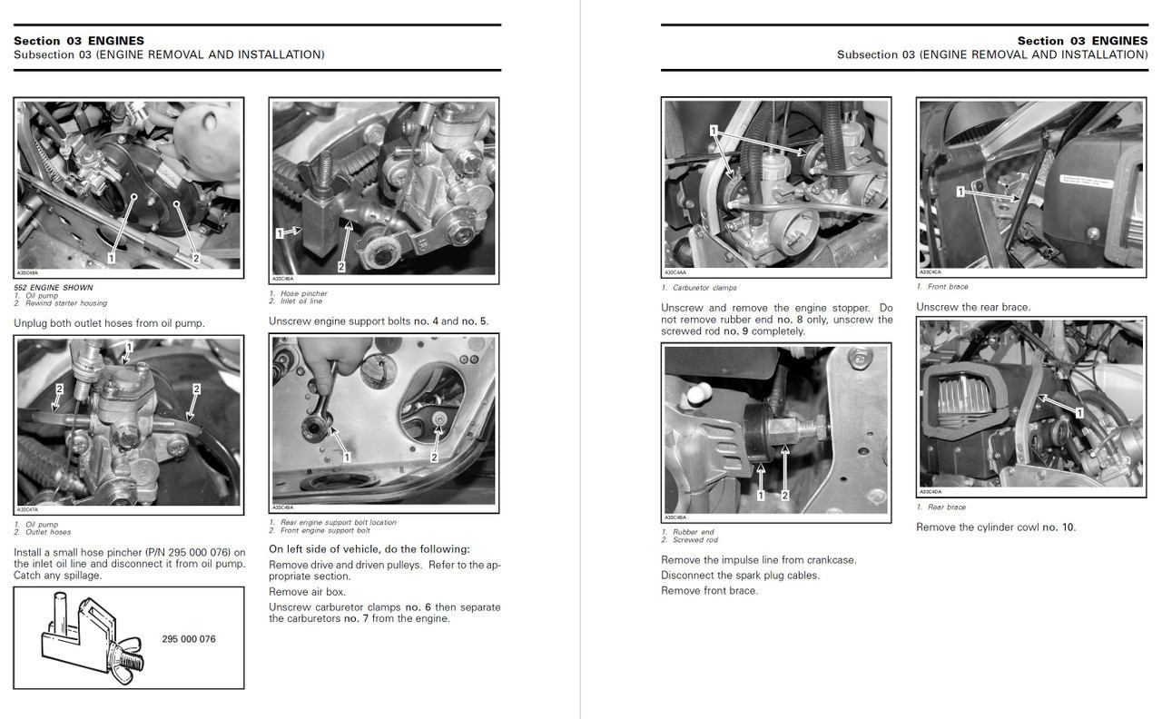 yama Ski-Doo 2007 MX Z X 600 HO SDI Service Manual