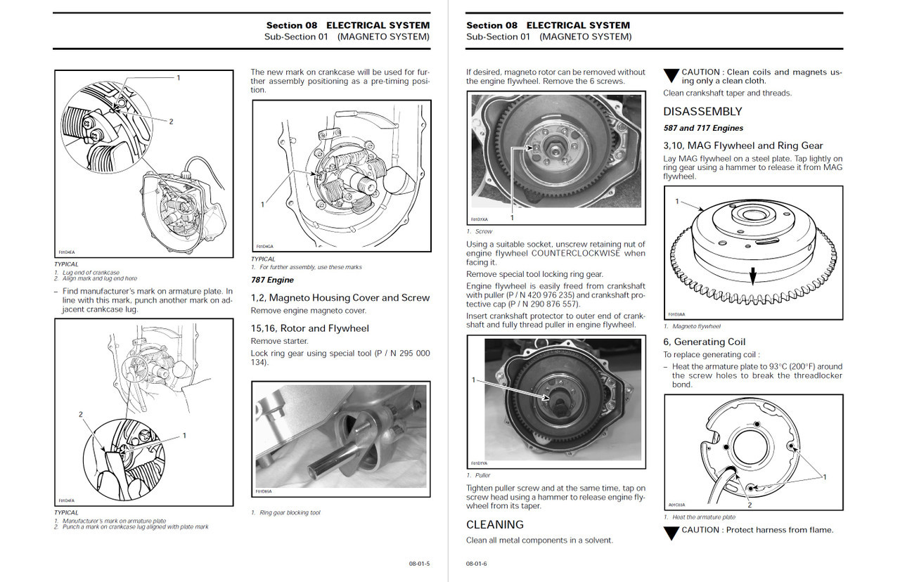 Sea-Doo 1996 GTX (5640) Jetski Service Manual