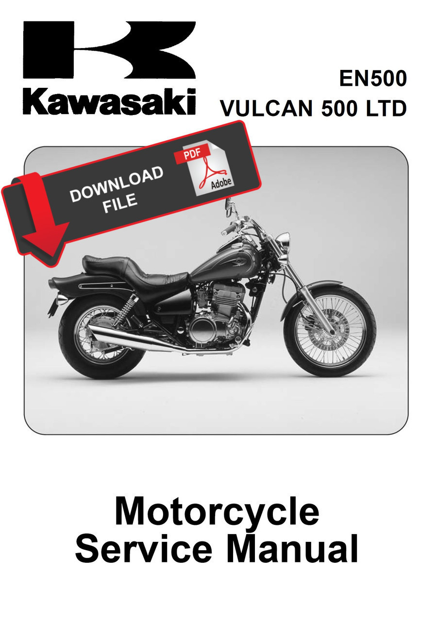Service Manual Kawasaki 2003 Vulcan 500 LTD Repair