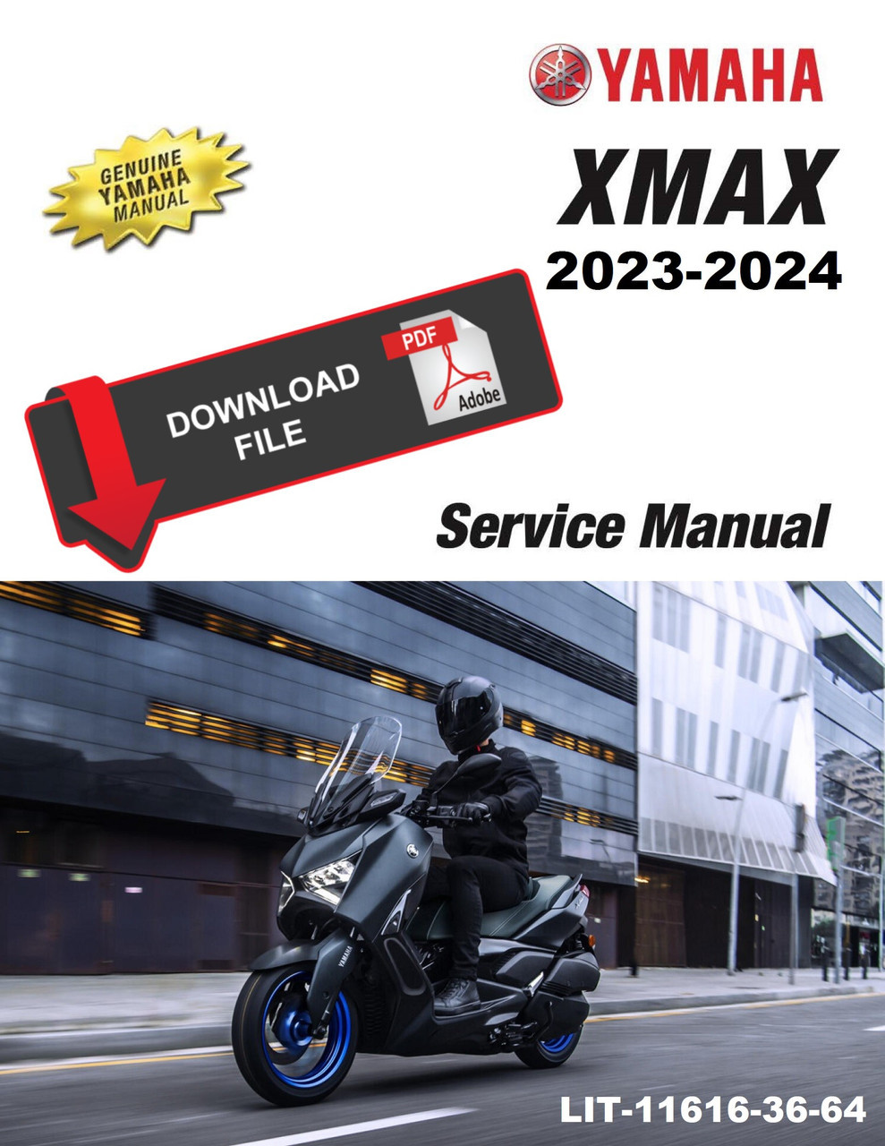 Yamaha 2024 X-MAX 300 Service Manual
