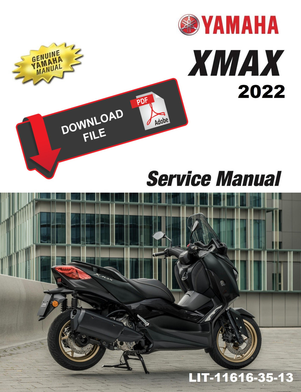 Yamaha 2022 X-MAX 300 Service Manual