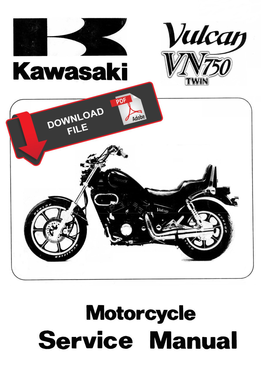 カワサキ VULCAN VULCAN-II サービスマニュアル Service Manual Kawasaki 1995 Vulcan 750 Repair