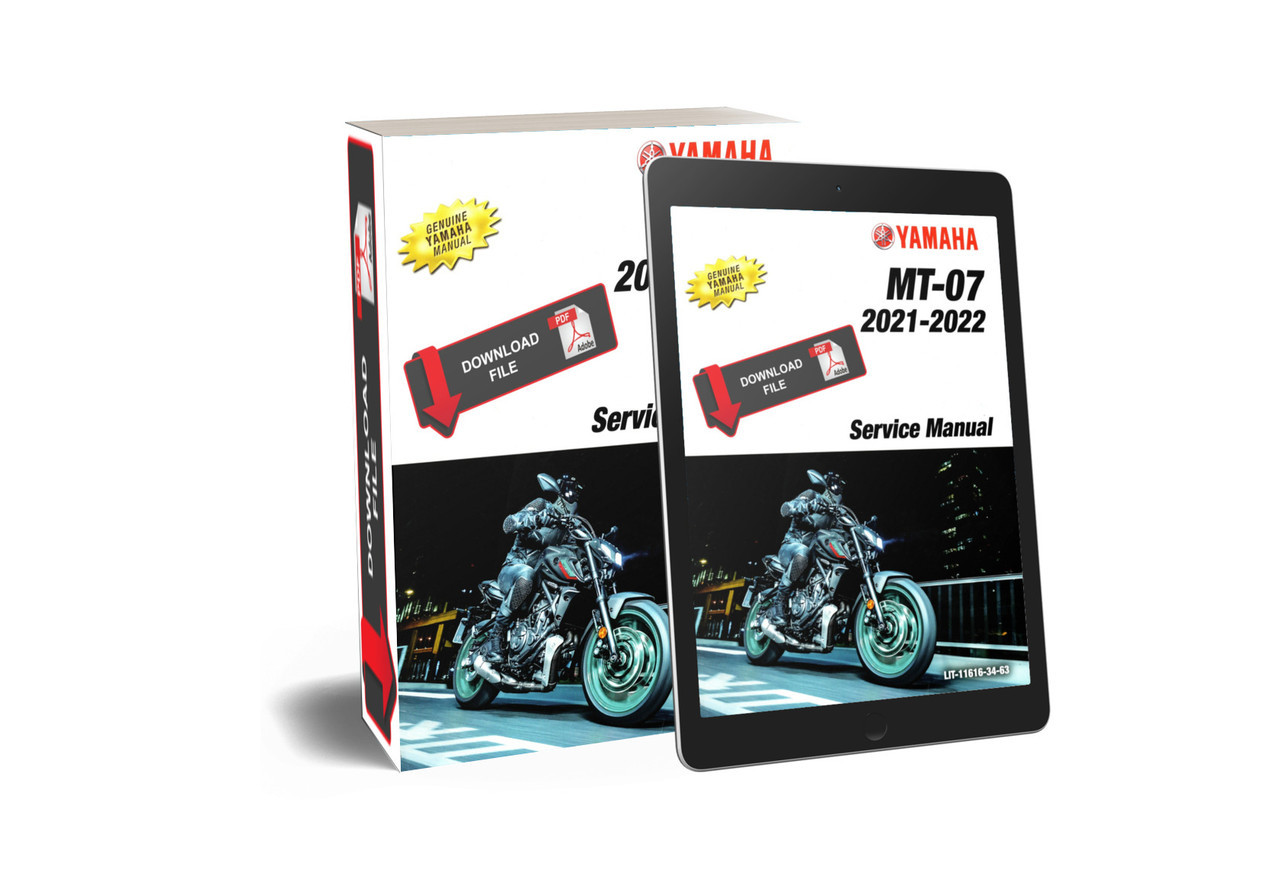 とと Yamaha 2022 MT07 Service Manual