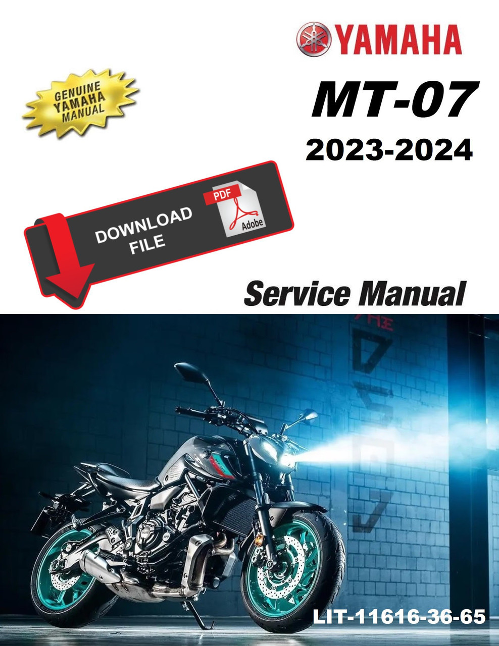 YAMAHA MT-07 MT-07Aサービスマニュアル2016 Yamaha 2016 MT07 ABS Service Manual