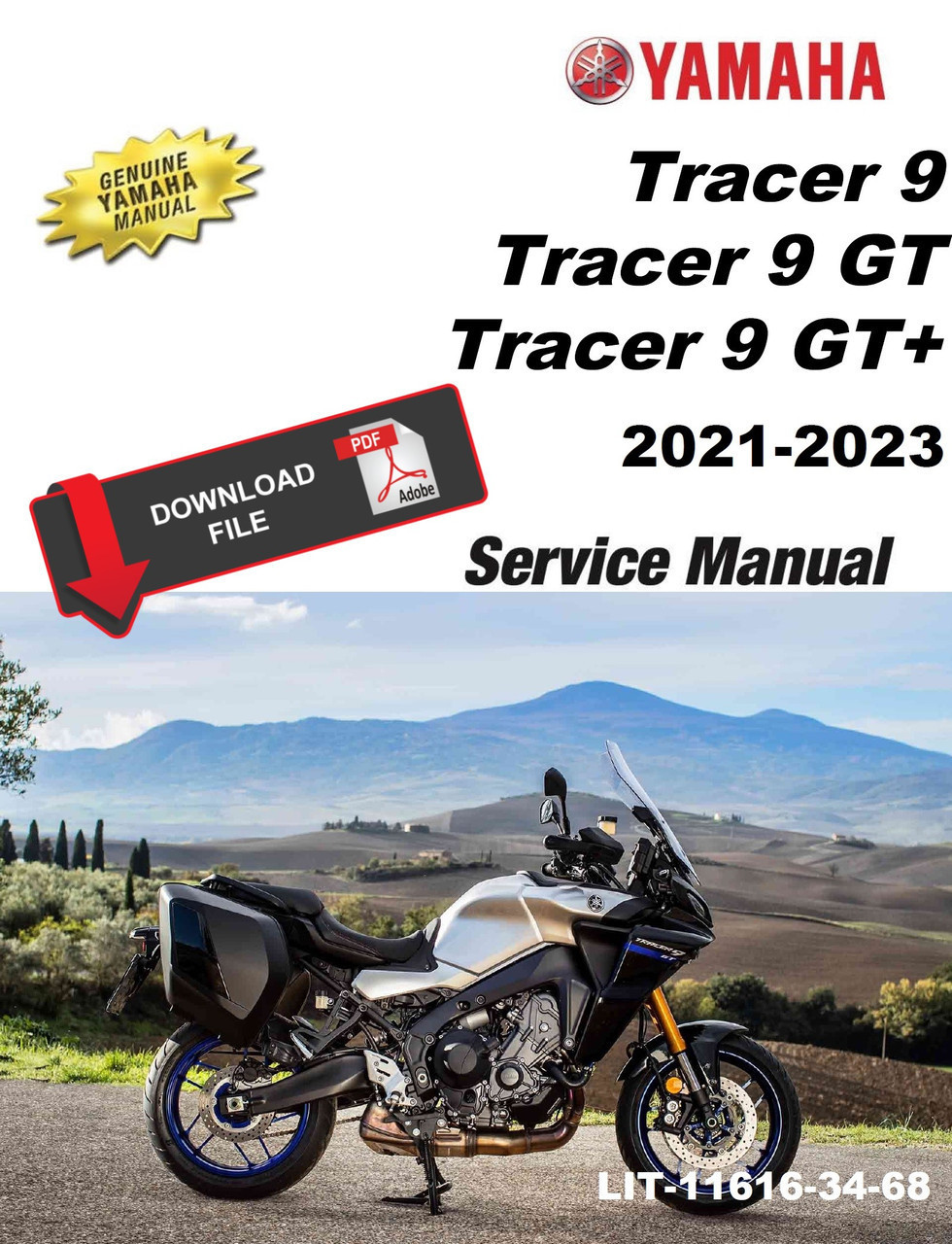 Yamaha 2023 Tracer 9 GT Service Manual