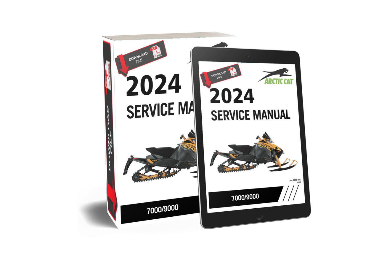 Arctic Cat 2024 ZR 9000 Snowmobile Service Manual