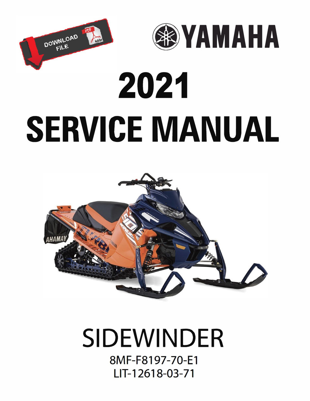 Yamaha 2021 Sidewinder L-TX GT Service Manual