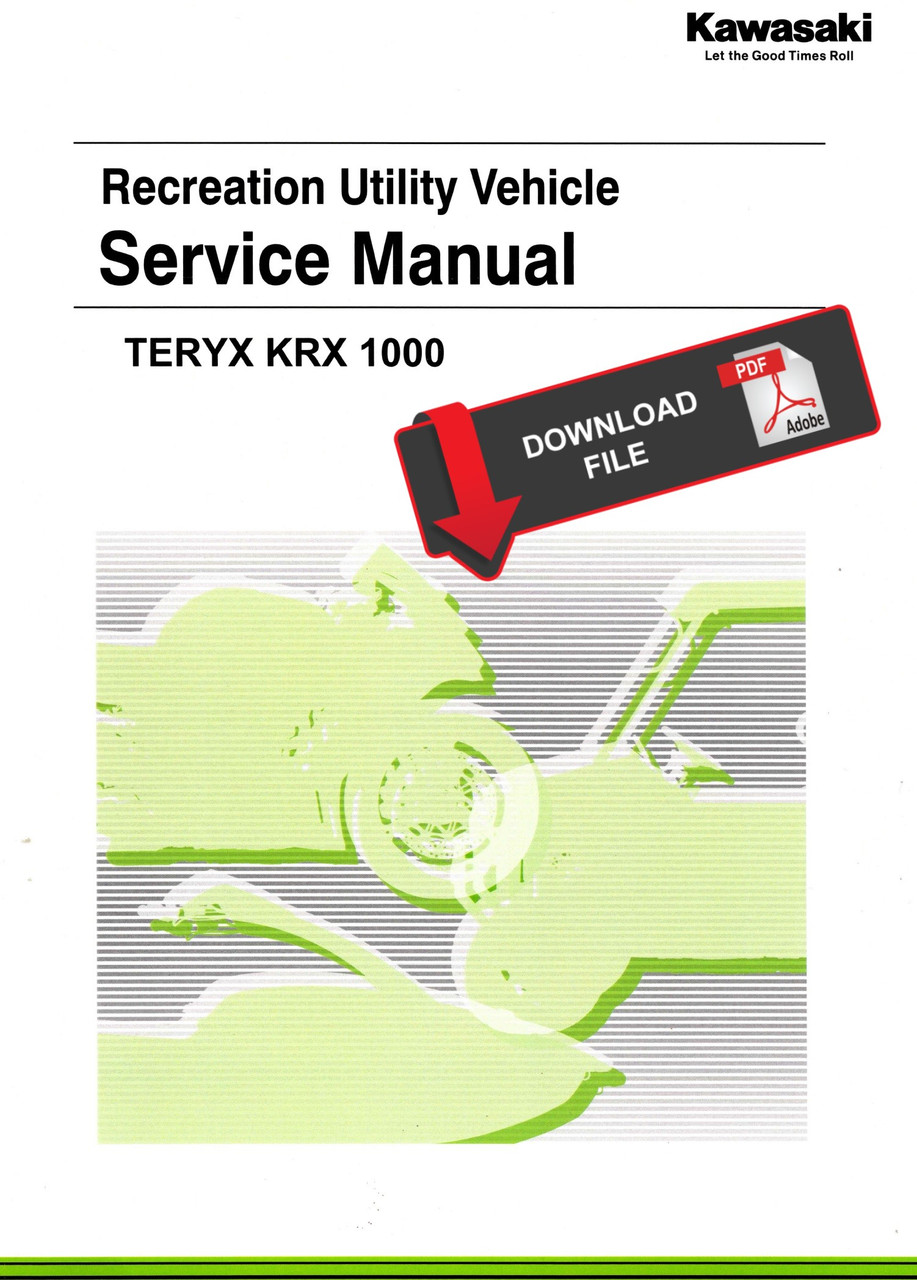 Kawasaki 2024 Teryx KRX 1000 Service Manual