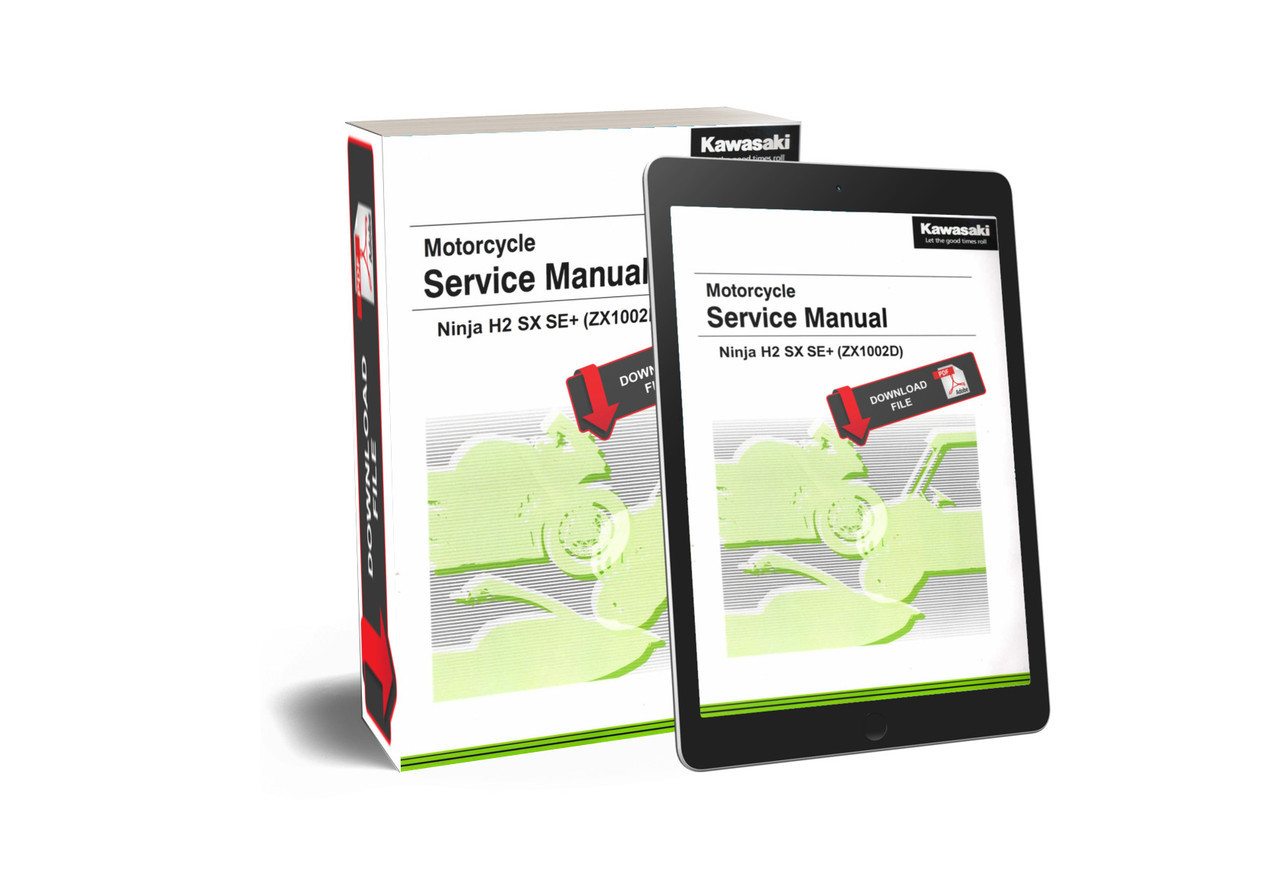 Service Manual Kawasaki 2021 Ninja H2 SX SE+ Repair