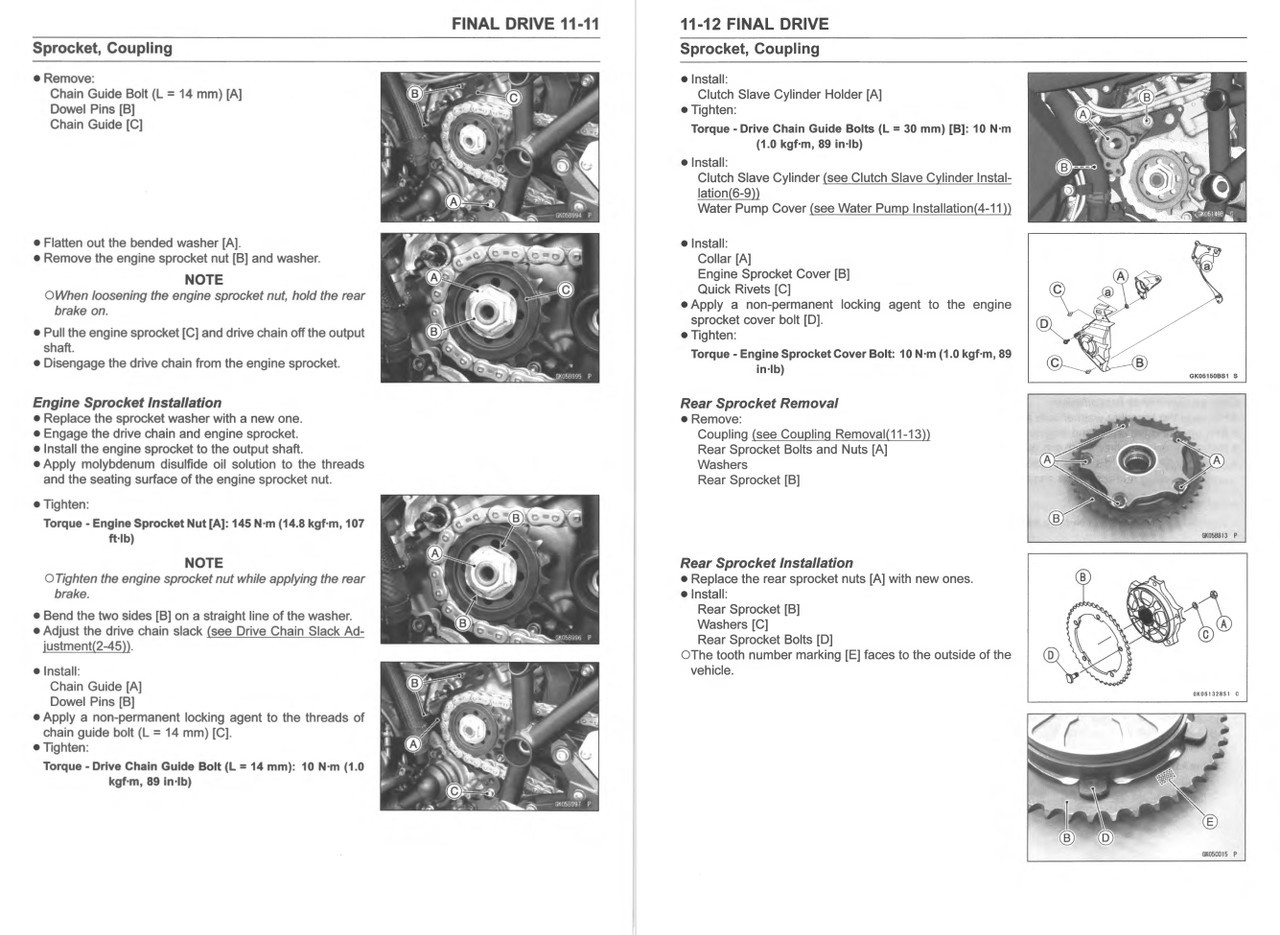 Service Manual Kawasaki 2021 Ninja H2 SX SE+ Repair