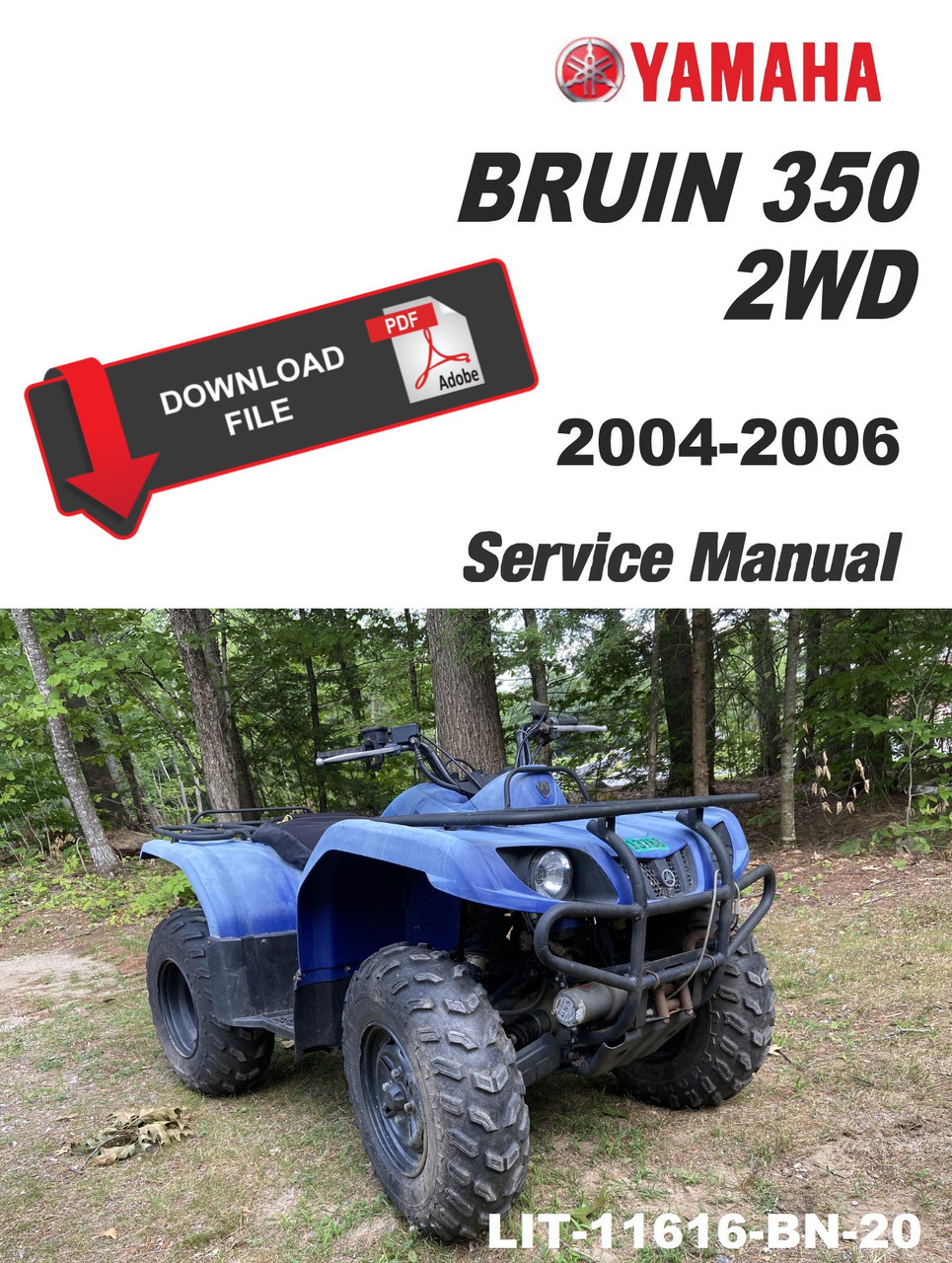 Yamaha 2005 Bruin 350 2WD Service Manual