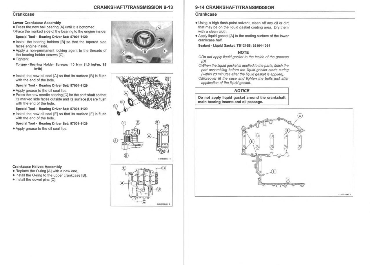 Service Manual Kawasaki 2019 Ninja H2 SX Repair