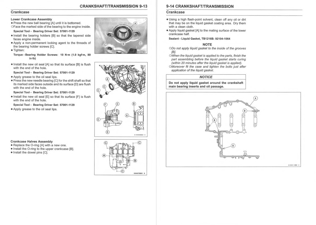 Service Manual Kawasaki 2020 Ninja H2 SX SE Repair